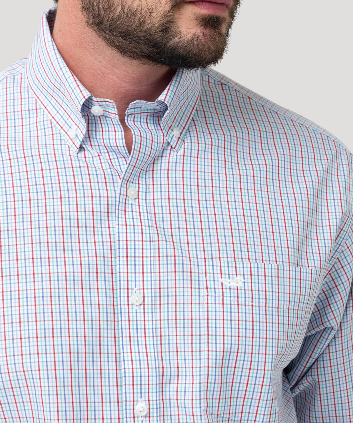 Camisa Libre de Arrugas Algodón Hombre WF PB Rockford