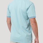 Polera Algodón Pima Hombre Mitchell Verde Rockford