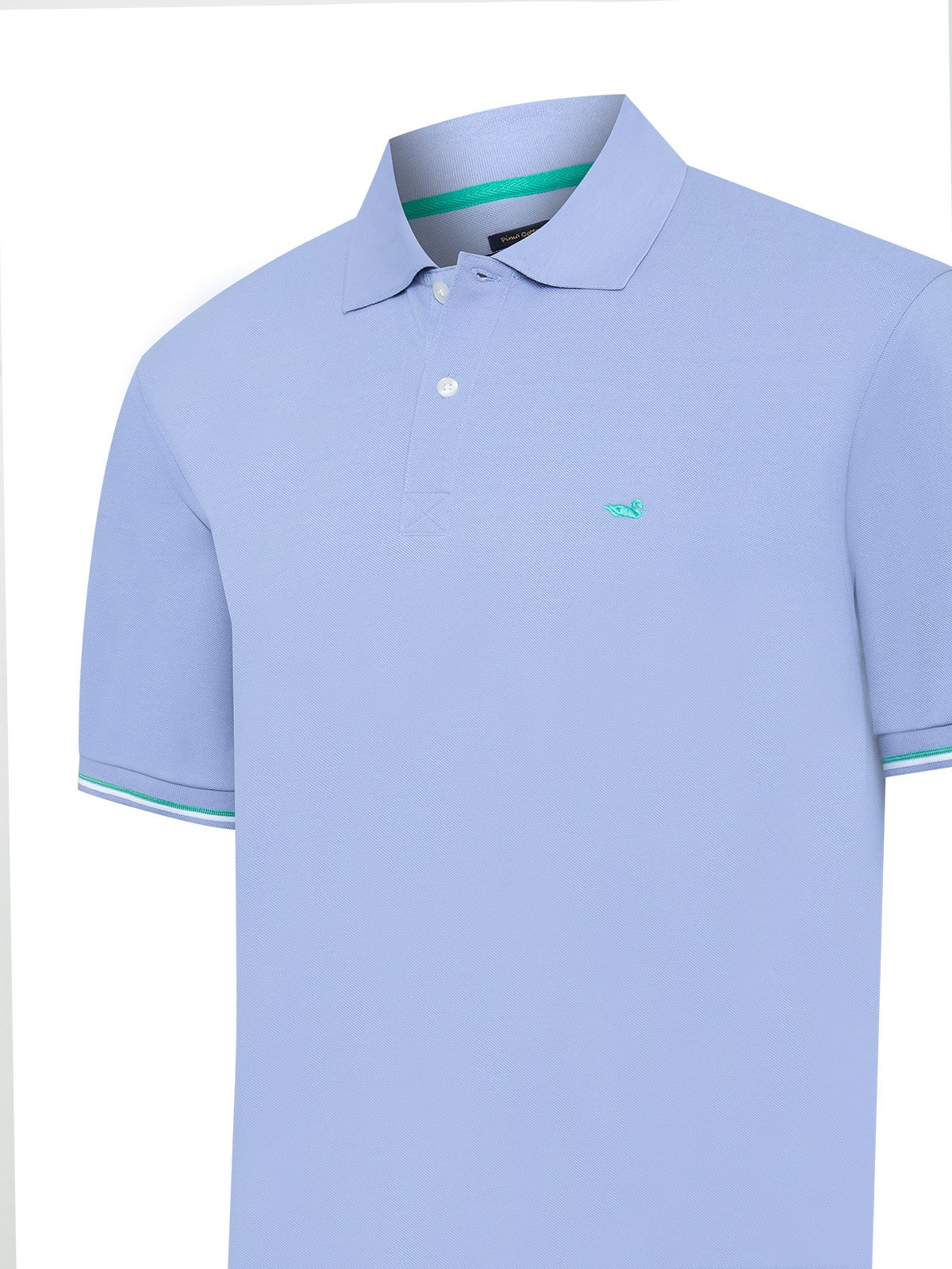 Polera Algodón Pima Hombre Mitchell Morado Rockford