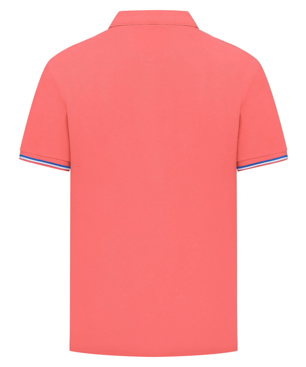 Polera Algodón Pima Hombre Mitchell Naranjo Rockford