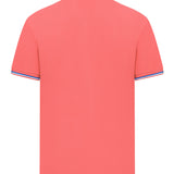 Polera Algodón Pima Hombre Mitchell Naranjo Rockford