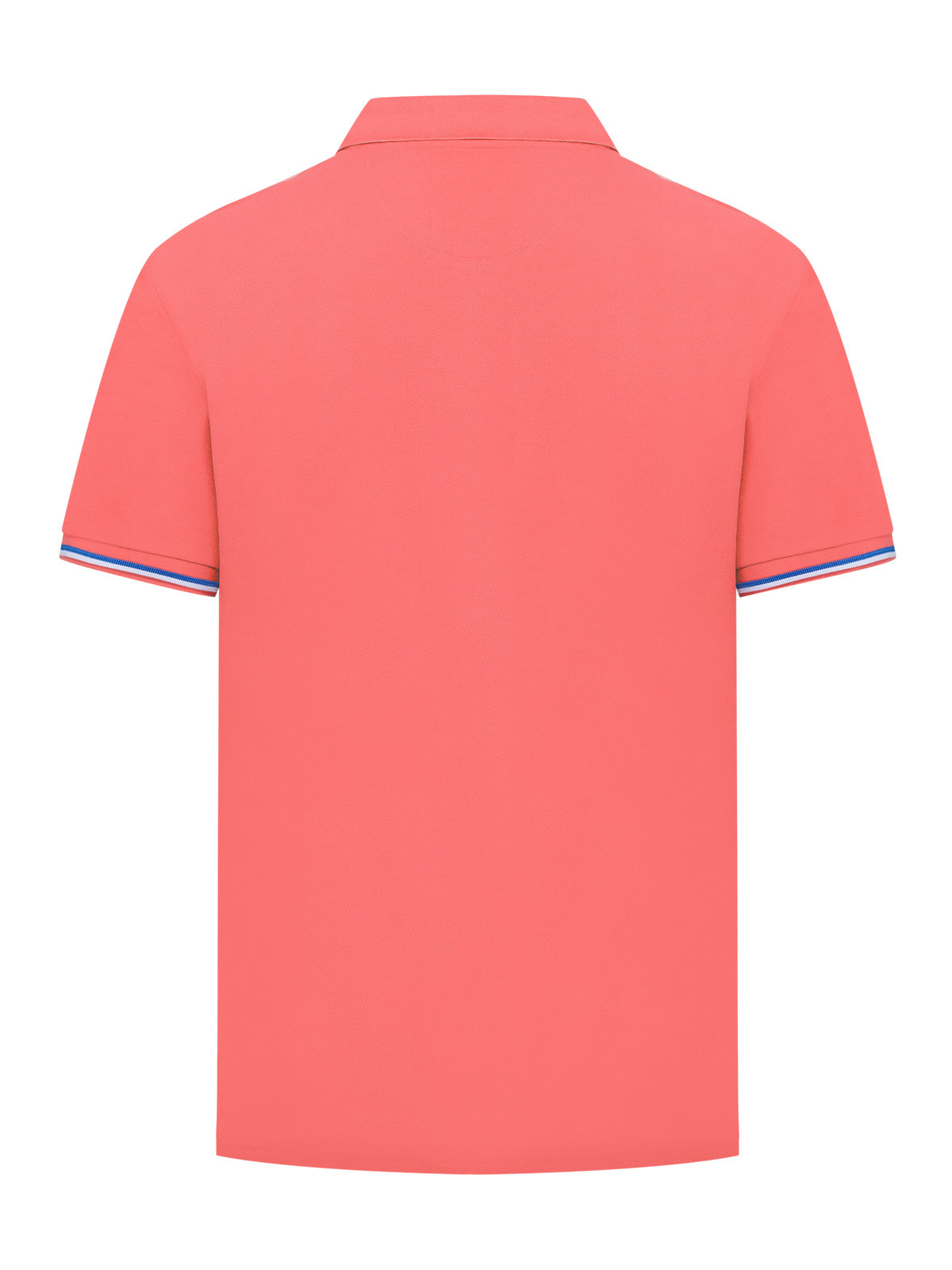 Polera Algodón Pima Hombre Mitchell Naranjo Rockford