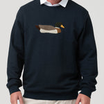 Polerón Algodón Pima Hombre Mallard Azul Rockford