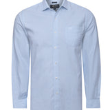 Camisa Algodón Hombre Flasquare Celeste Rockford