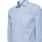 Camisa Algodón Hombre Flasquare Celeste Rockford