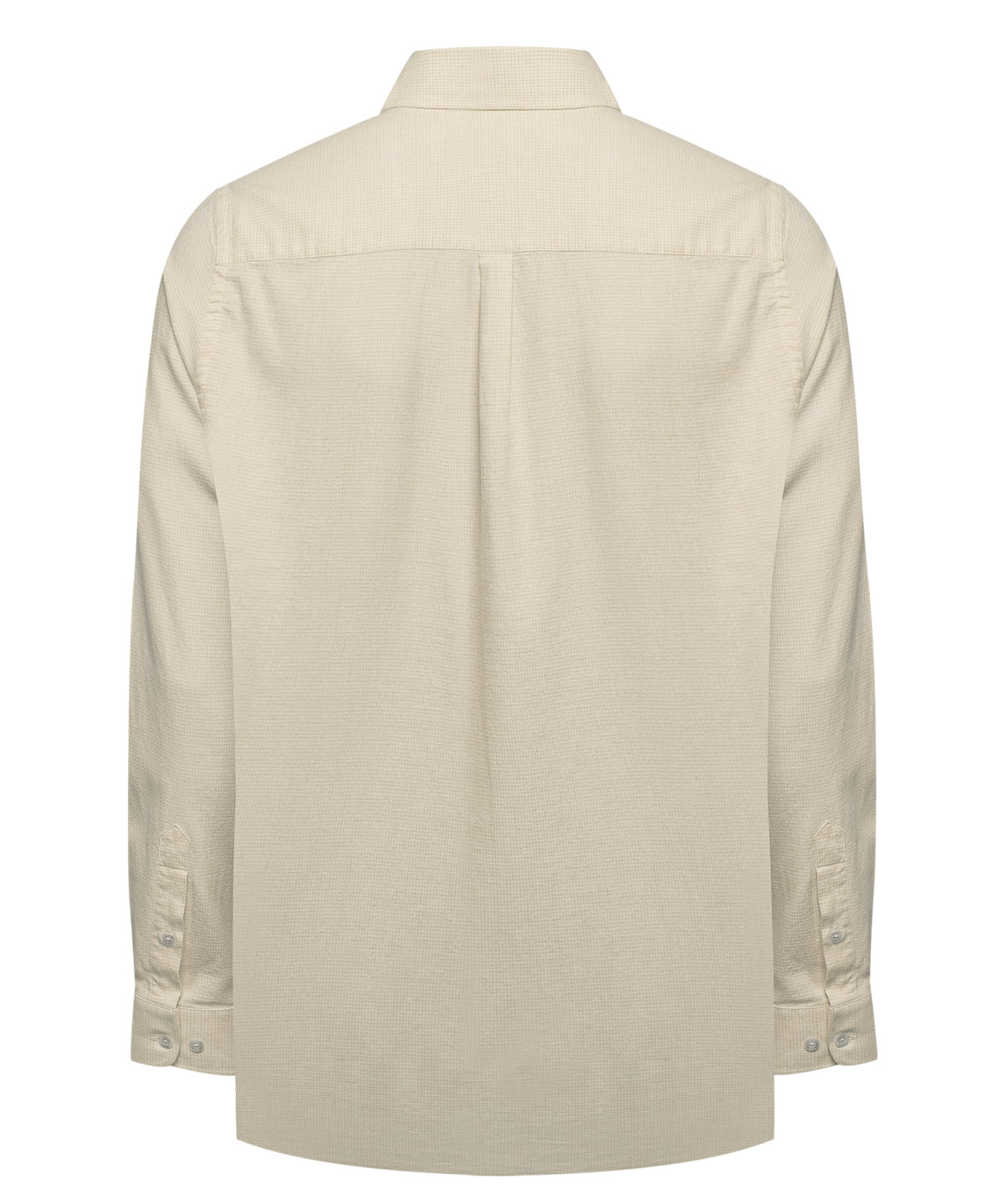 Camisa Algodón Hombre Flasquare Beige Rockford