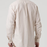 Camisa Algodón Hombre Flasquare Beige Rockford