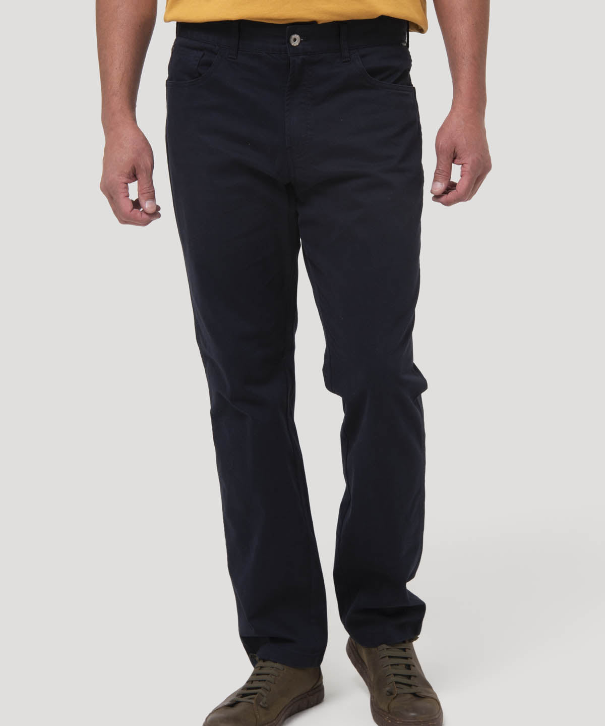 Pantalón Algodón Hombre Five Azul Rockford