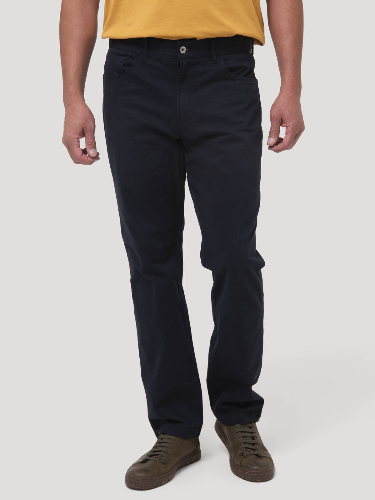 Pantalón Algodón Hombre Five Azul Rockford