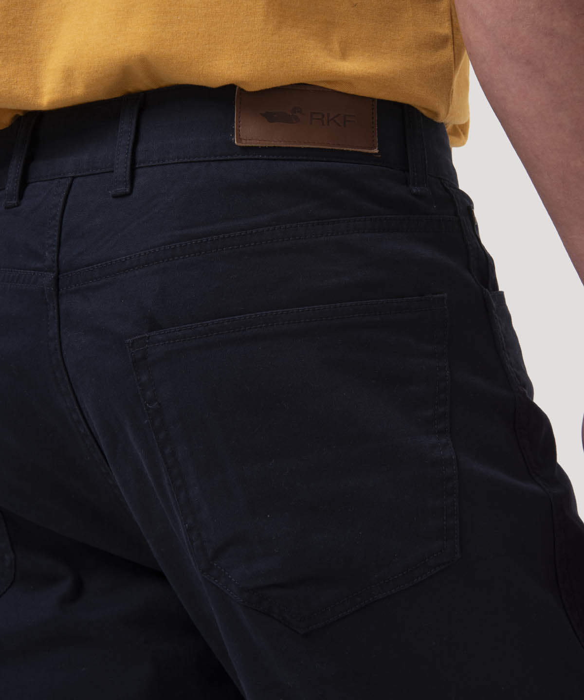 Pantalón Algodón Hombre Five Azul Rockford