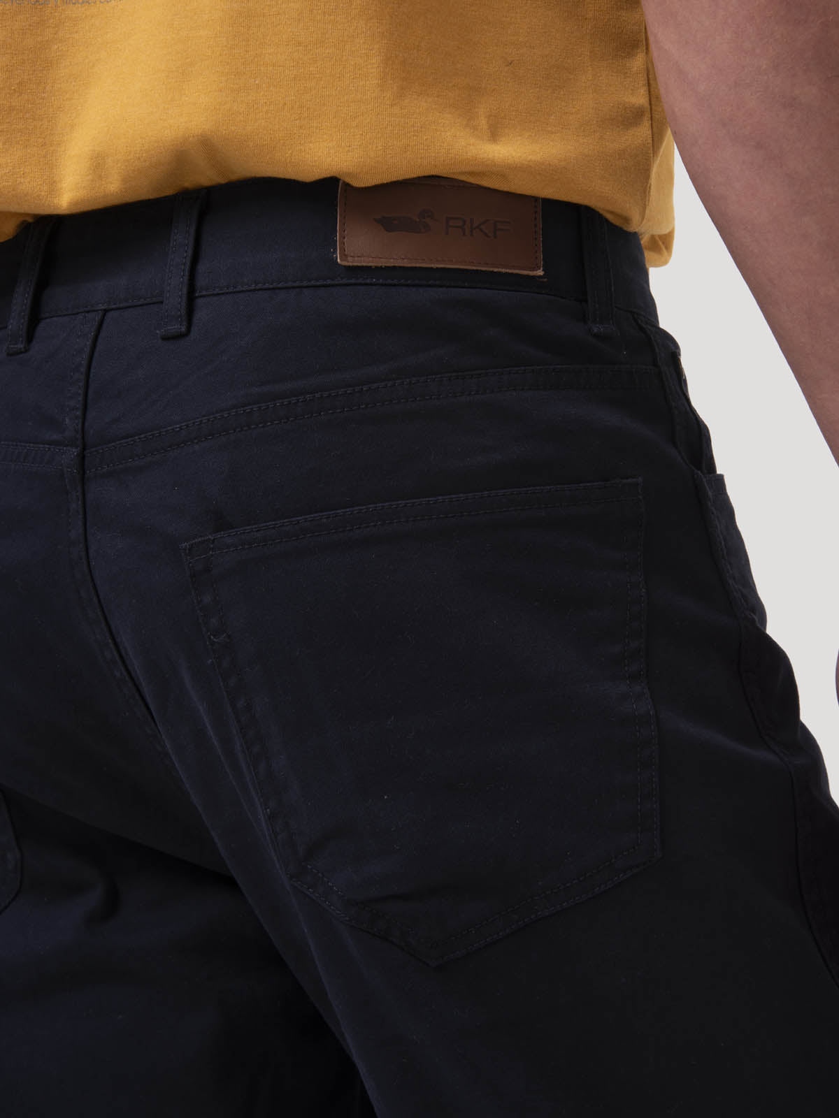 Pantalón Algodón Hombre Five Azul Rockford