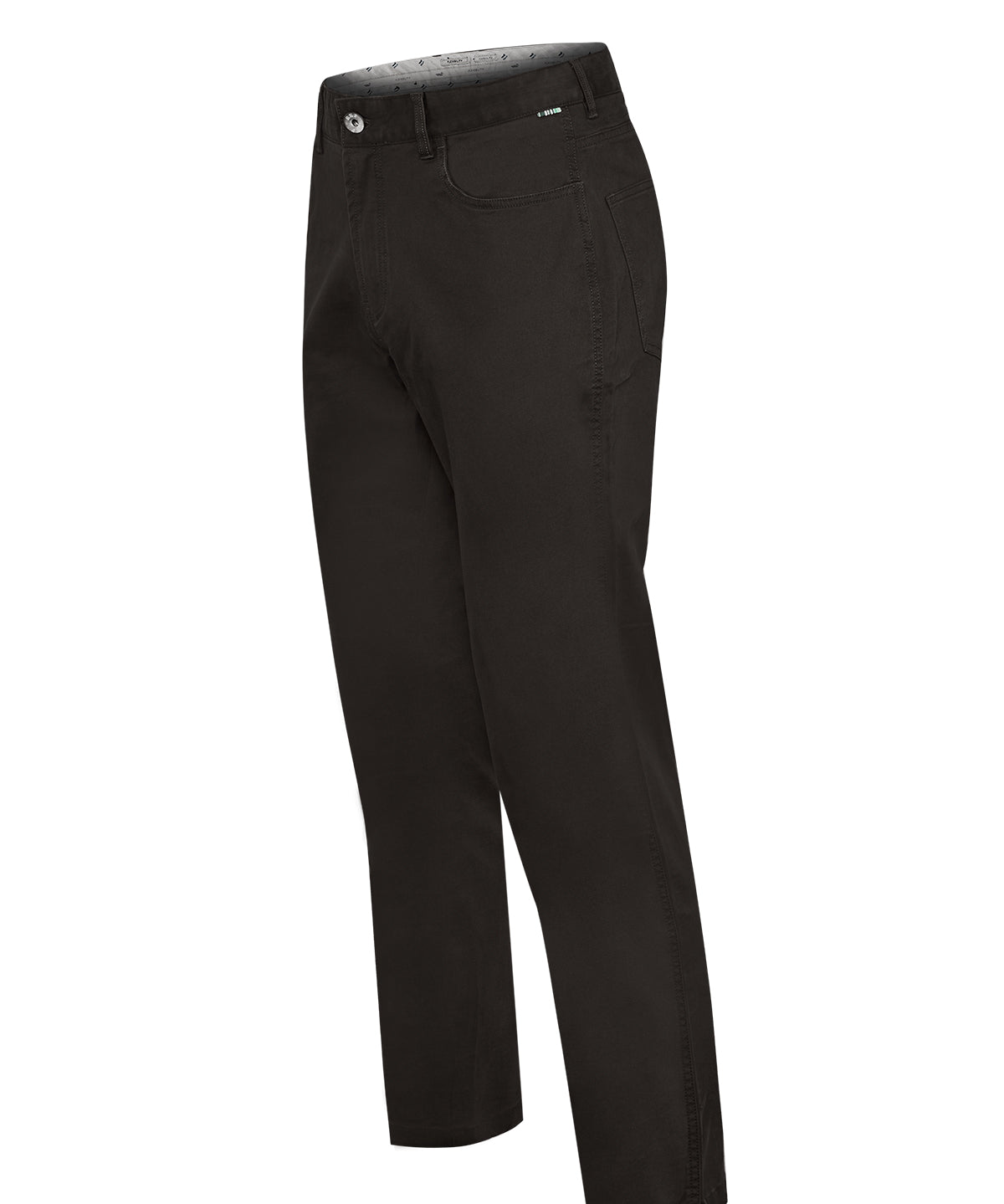 Pantalón Algodón Hombre Five Café Rockford