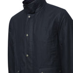 Chaqueta Algodón Hombre Wax Azul Rockford