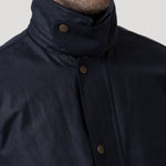 Chaqueta Algodón Hombre Wax Azul Rockford