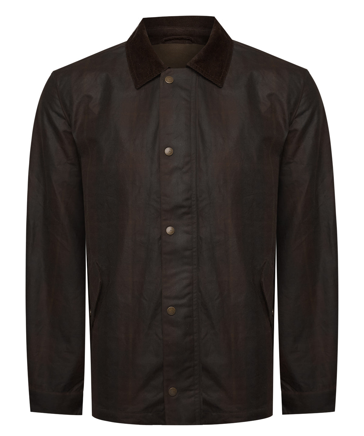 Chaqueta Algodón Hombre Tartanwax Café Rockford