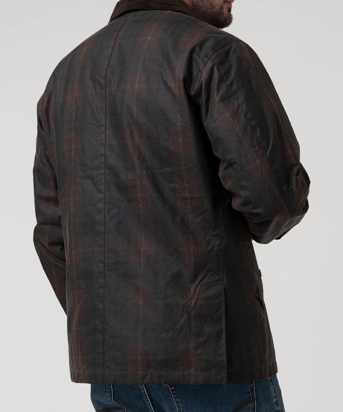 Chaqueta Algodón Hombre Tartanwax Café Rockford