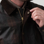 Chaqueta Algodón Hombre Tartanwax Café Rockford