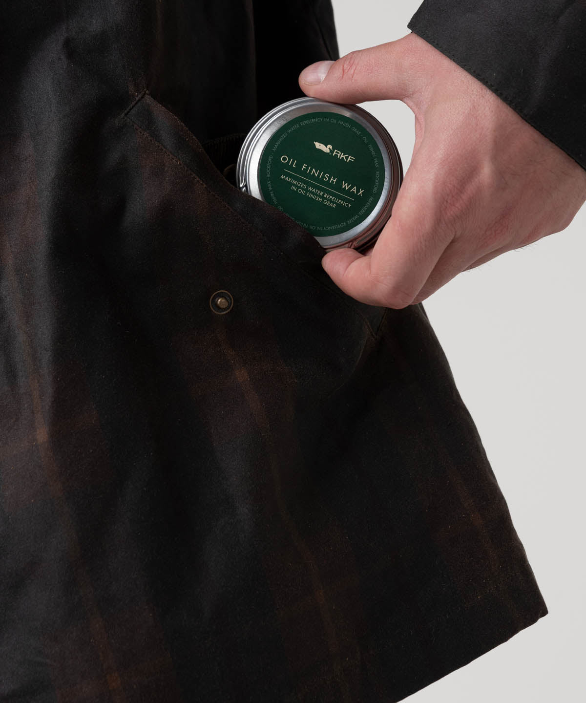 Chaqueta Algodón Hombre Tartanwax Café Rockford