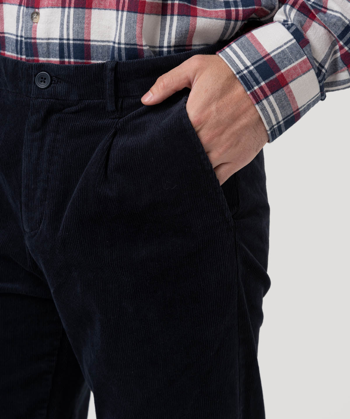 Pantalón Algodón Hombre Ribh Azul Rockford