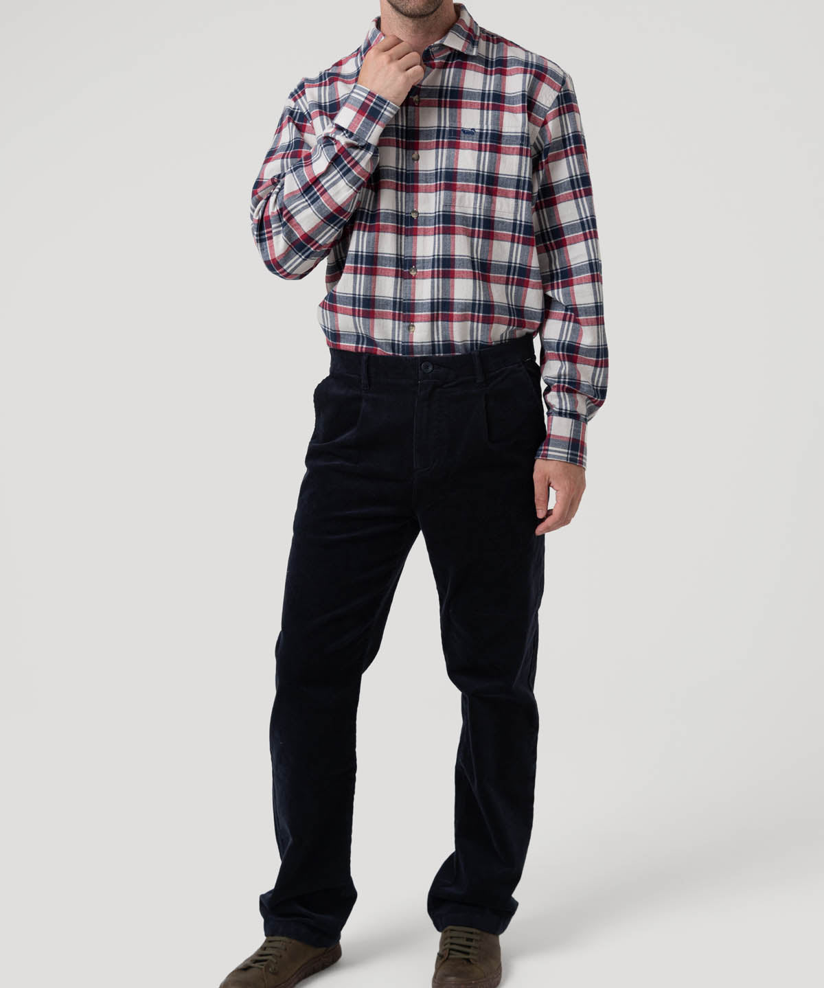 Pantalón Algodón Hombre Ribh Azul Rockford