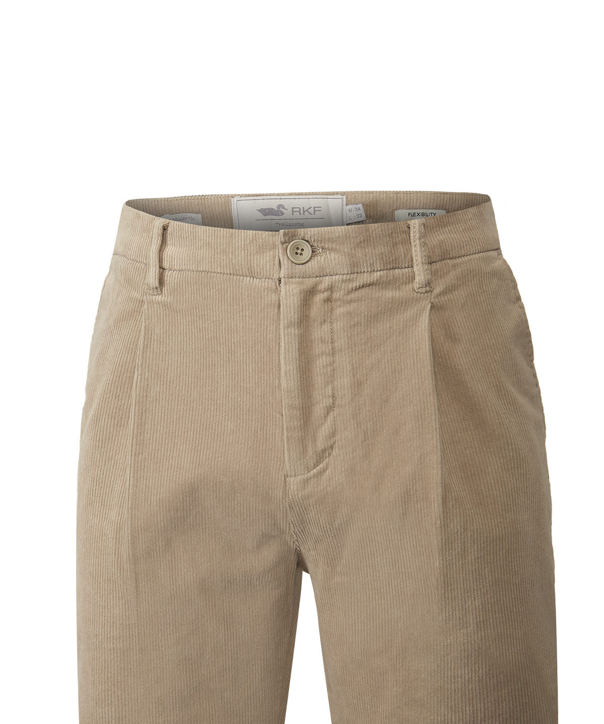 Pantalón Algodón Hombre Ribh Beige Rockford