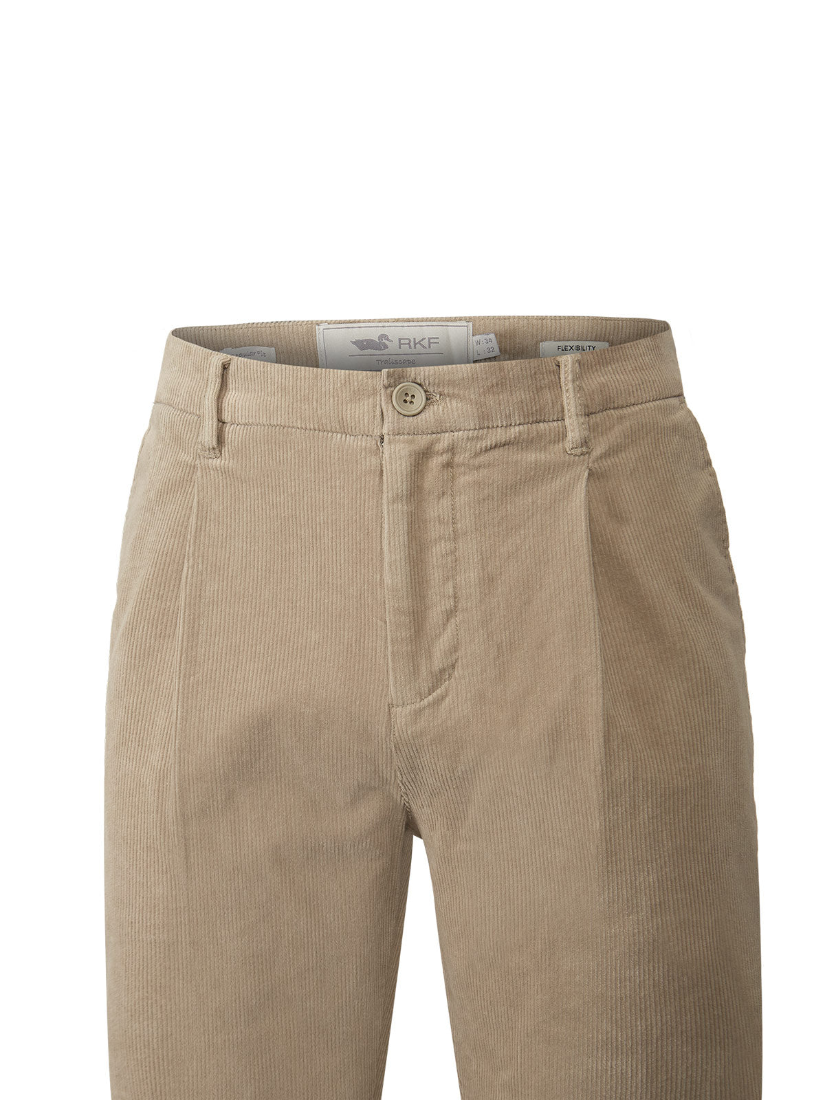Pantalón Algodón Hombre Ribh Beige Rockford