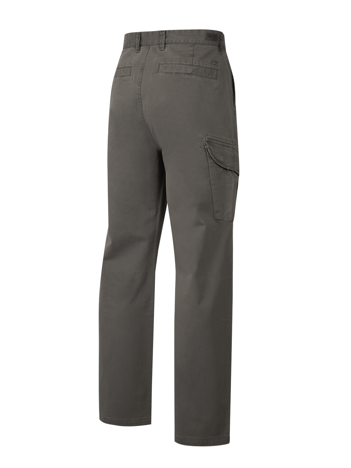 Pantalón Algodón Hombre Pipo Gris Rockford