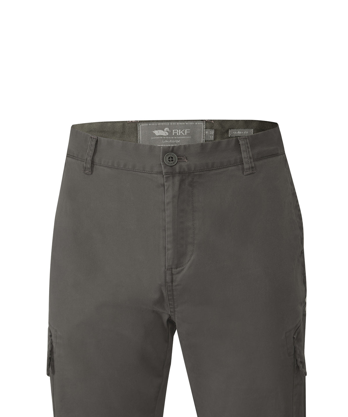 Pantalón Algodón Hombre Pipo Gris Rockford