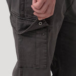 Pantalón Algodón Hombre Pipo Gris Rockford
