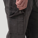 Pantalón Algodón Hombre Pipo Gris Rockford