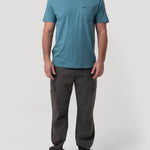 Pantalón Algodón Hombre Pipo Gris Rockford