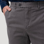 Pantalón Algodón Hombre Turin Gris Rockford