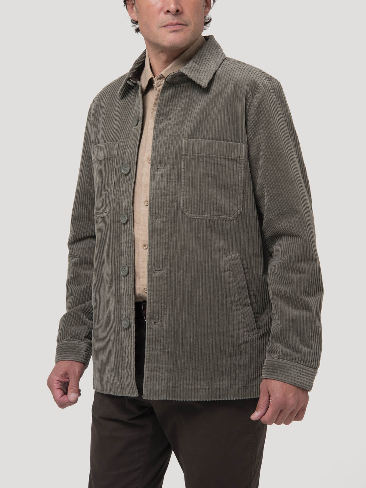 Chaqueta Algodón Hombre Bellagio Café Rockford