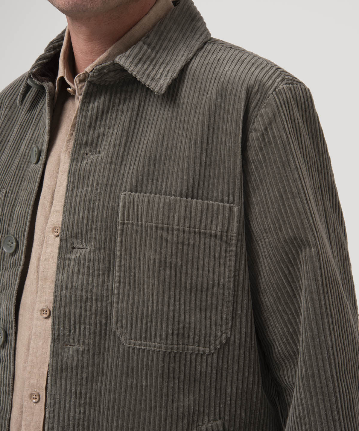 Chaqueta Algodón Hombre Bellagio Café Rockford