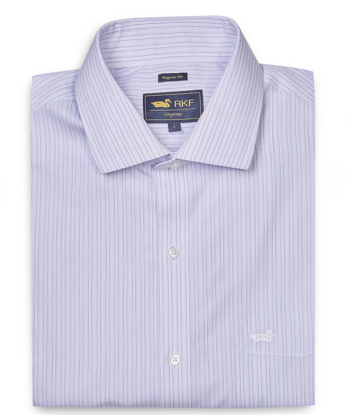 Camisa Algodón Hombre WF PC Café Rockford