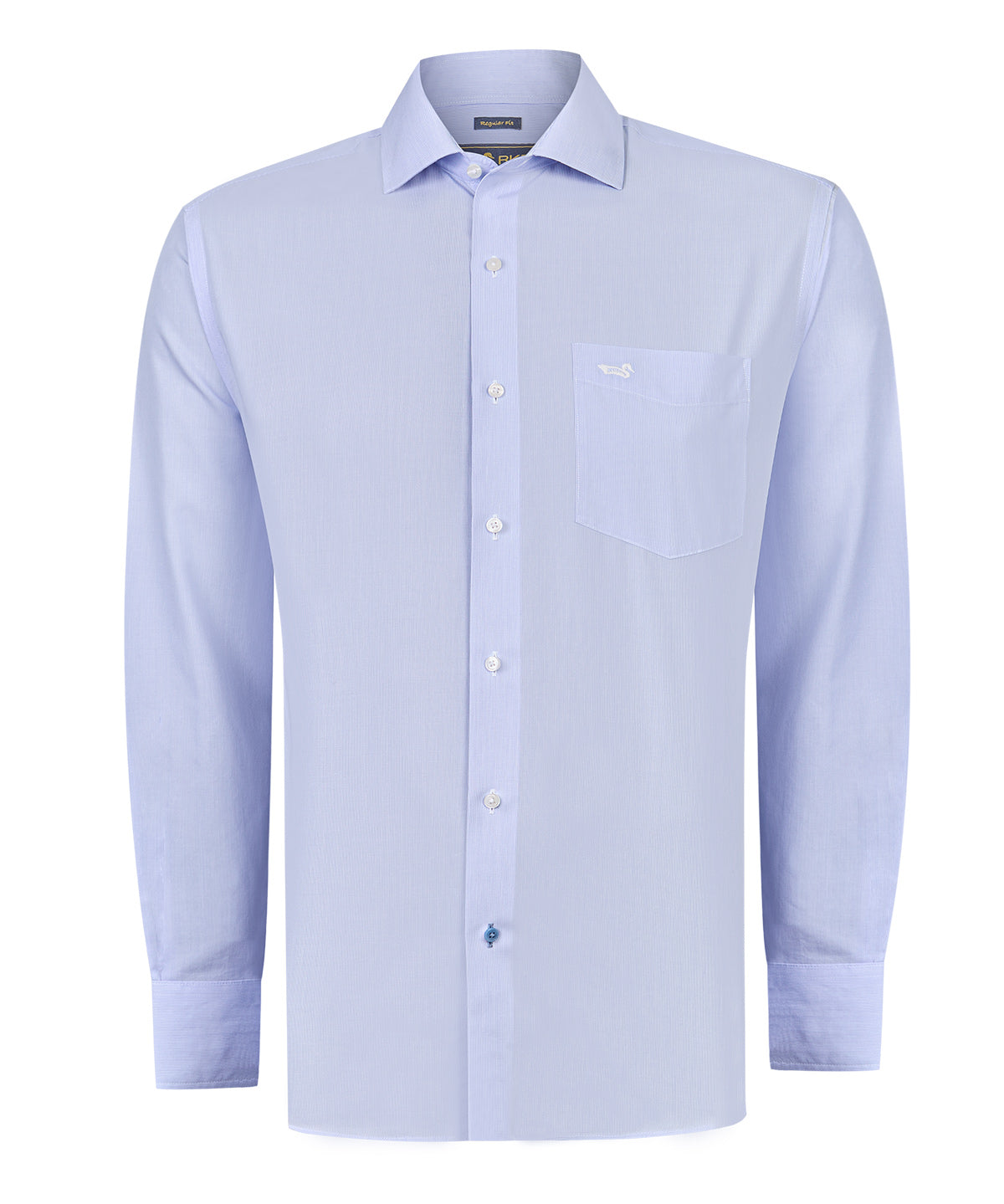 Camisa Algodón Hombre WF PC Café Rockford