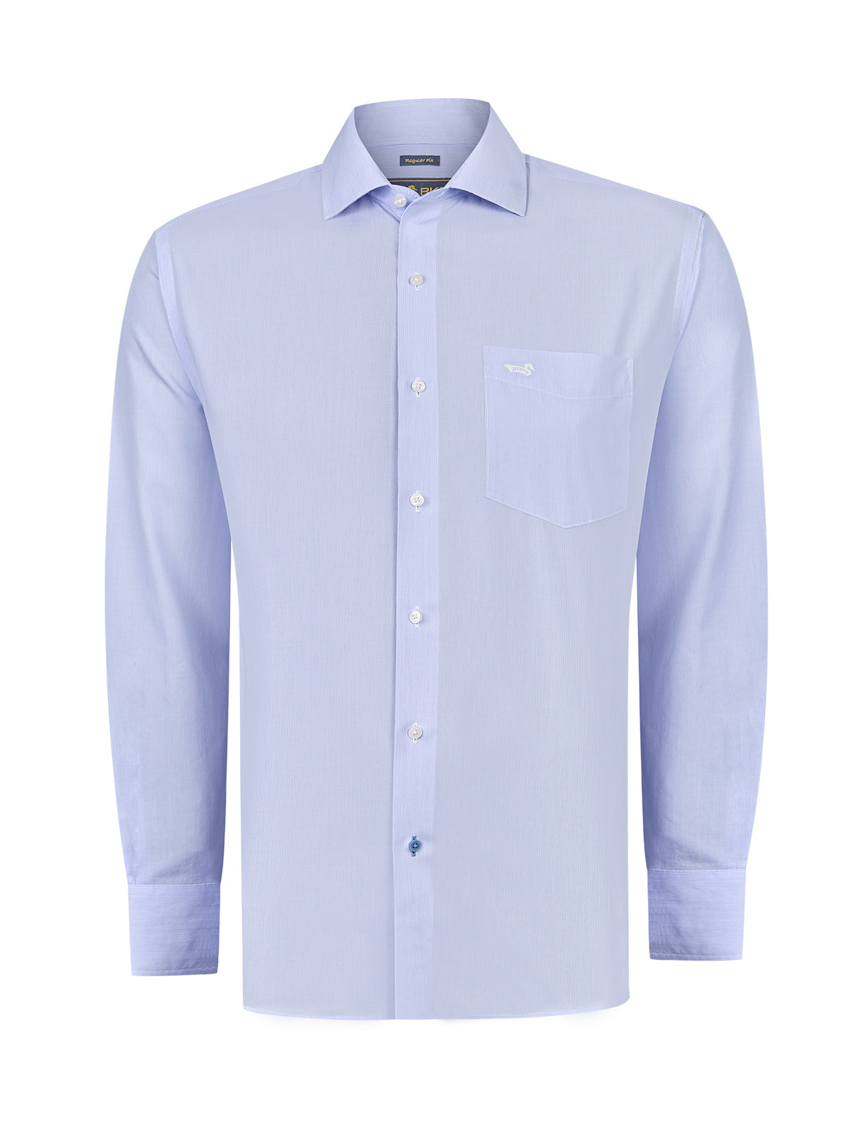 Camisa Algodón Hombre WF PC Café Rockford