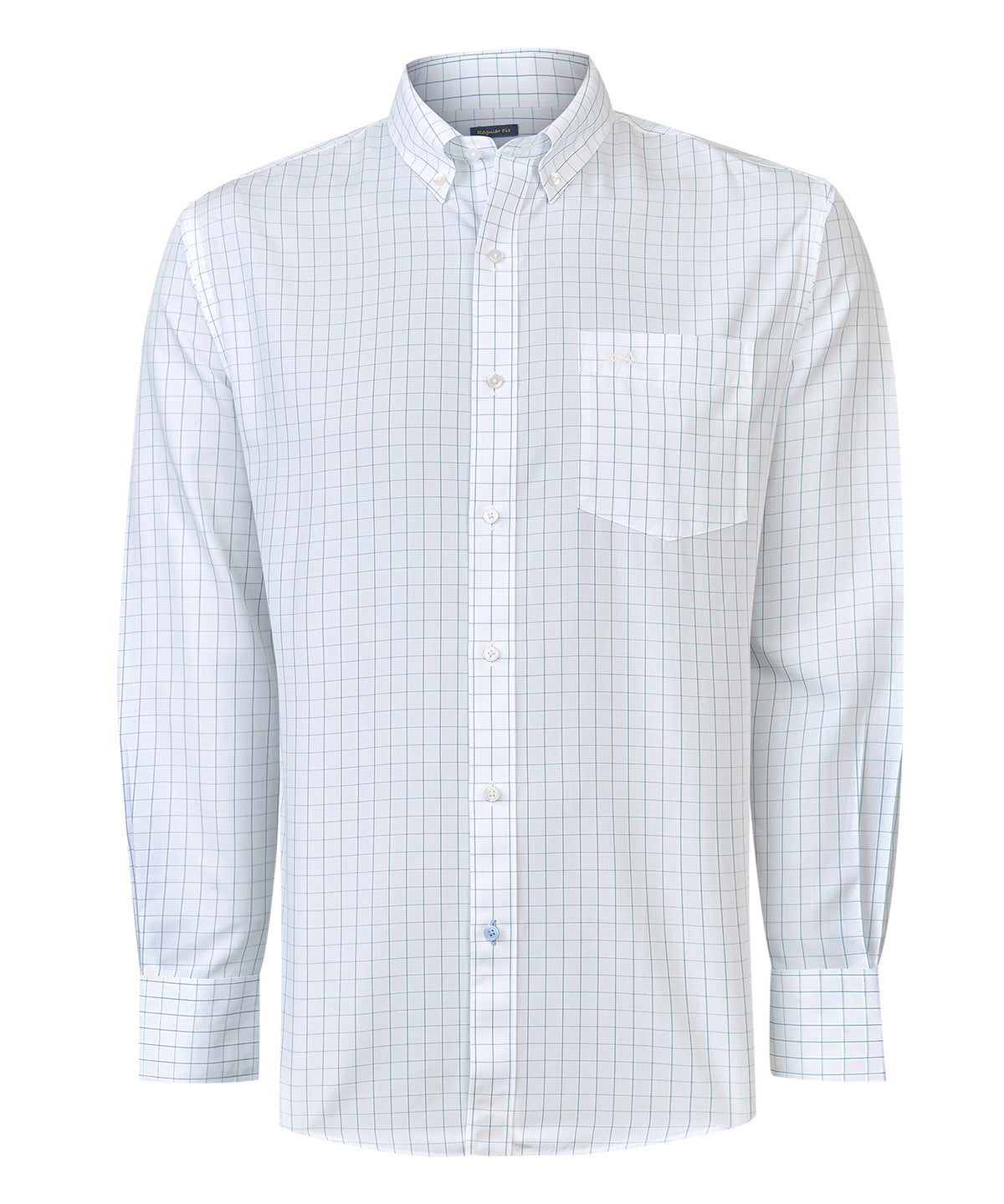 Camisa Algodón Hombre WF PB Azul Rockford