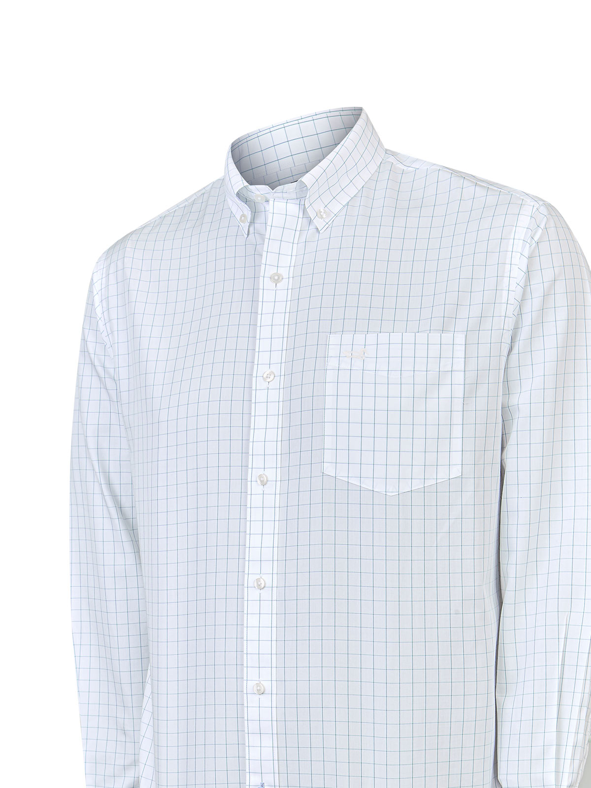 Camisa Algodón Hombre WF PB Azul Rockford