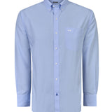 Camisa Algodón Hombre WF PB Azul Rockford