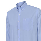 Camisa Algodón Hombre WF PB Azul Rockford