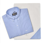 Camisa Algodón Hombre WF PB Azul Rockford