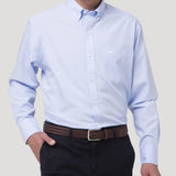 Camisa Algodón Hombre WF PB Azul Rockford