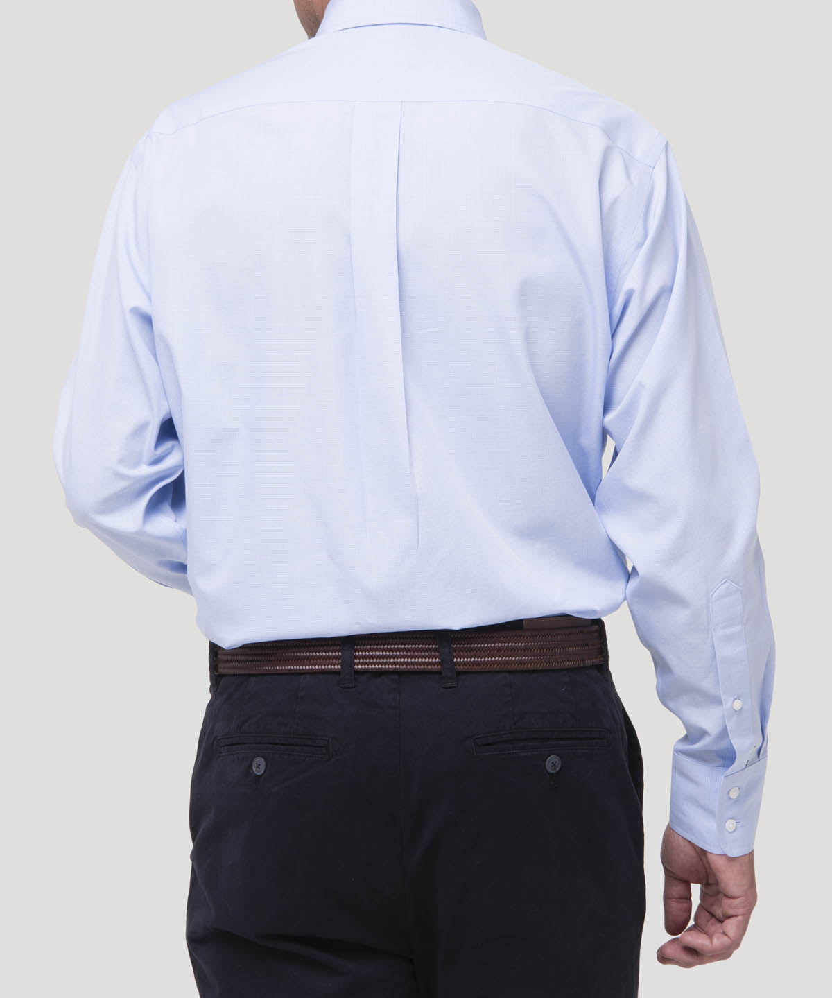 Camisa Algodón Hombre WF PB Azul Rockford