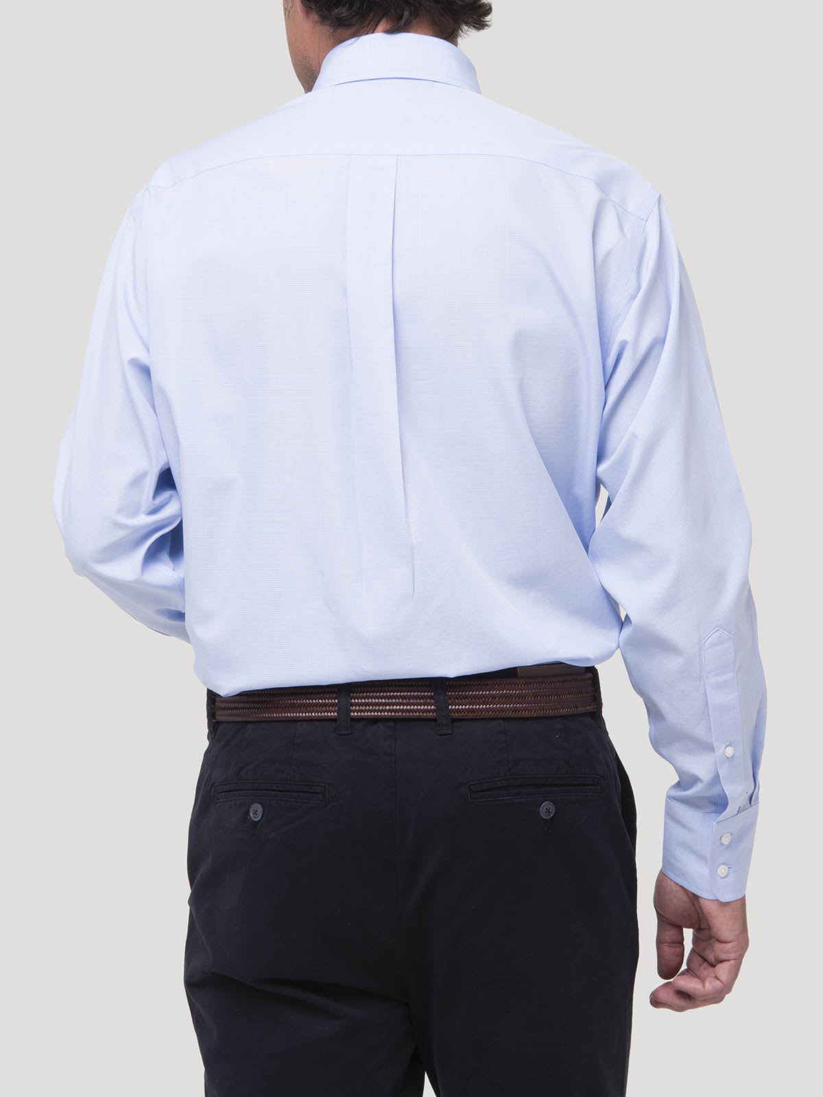 Camisa Algodón Hombre WF PB Azul Rockford