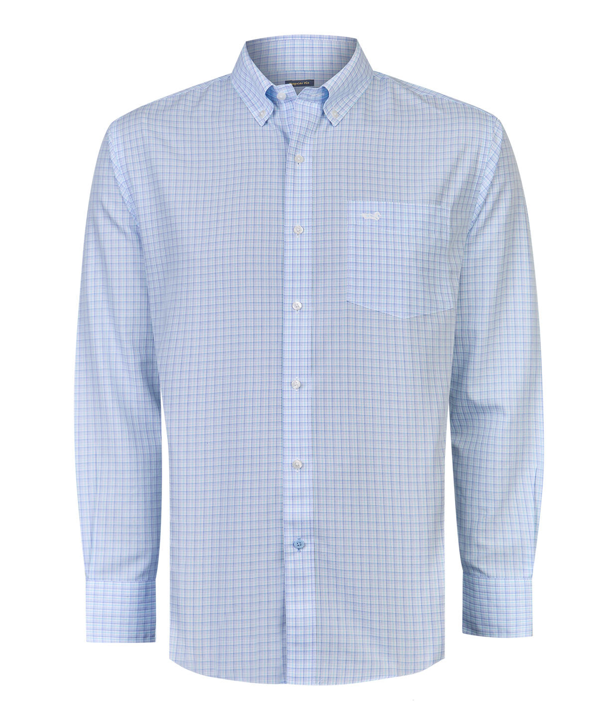 Camisa Algodón Hombre WF PB Café Rockford