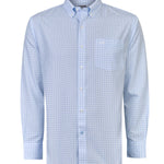 Camisa Algodón Hombre WF PB Café Rockford