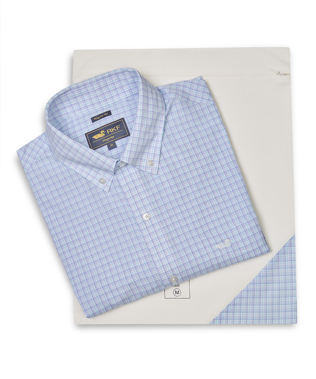 Camisa Algodón Hombre WF PB Café Rockford