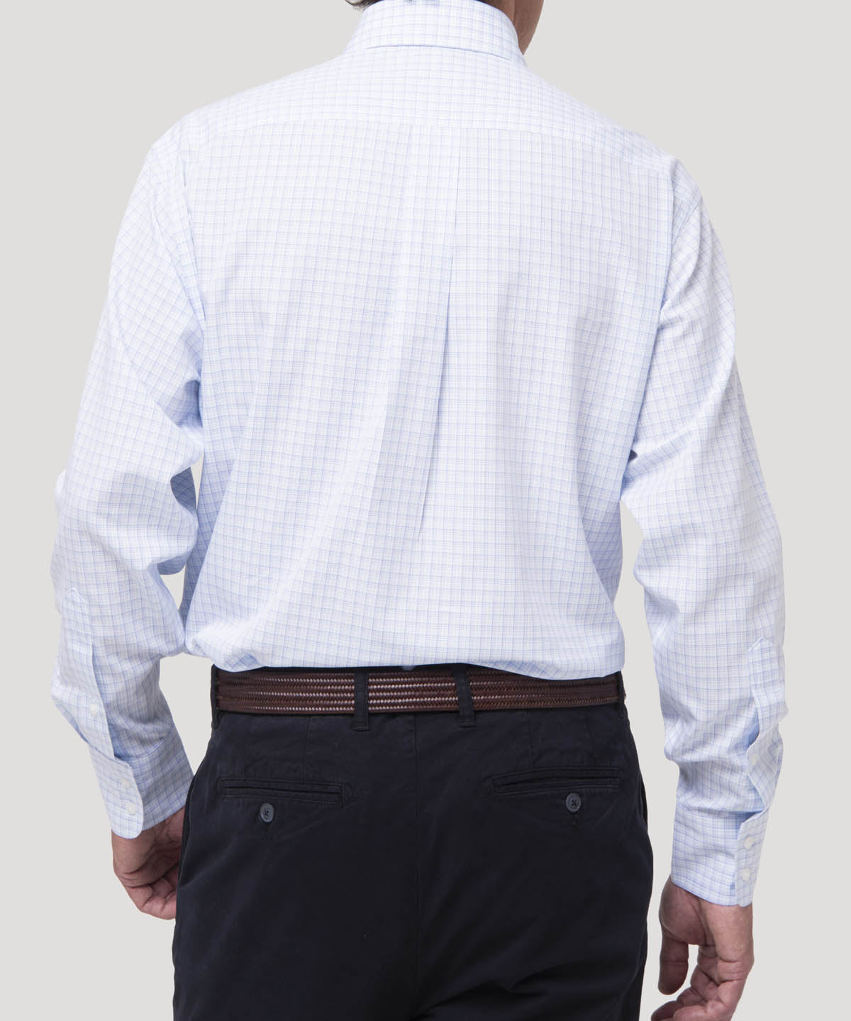 Camisa Algodón Hombre WF PB Café Rockford
