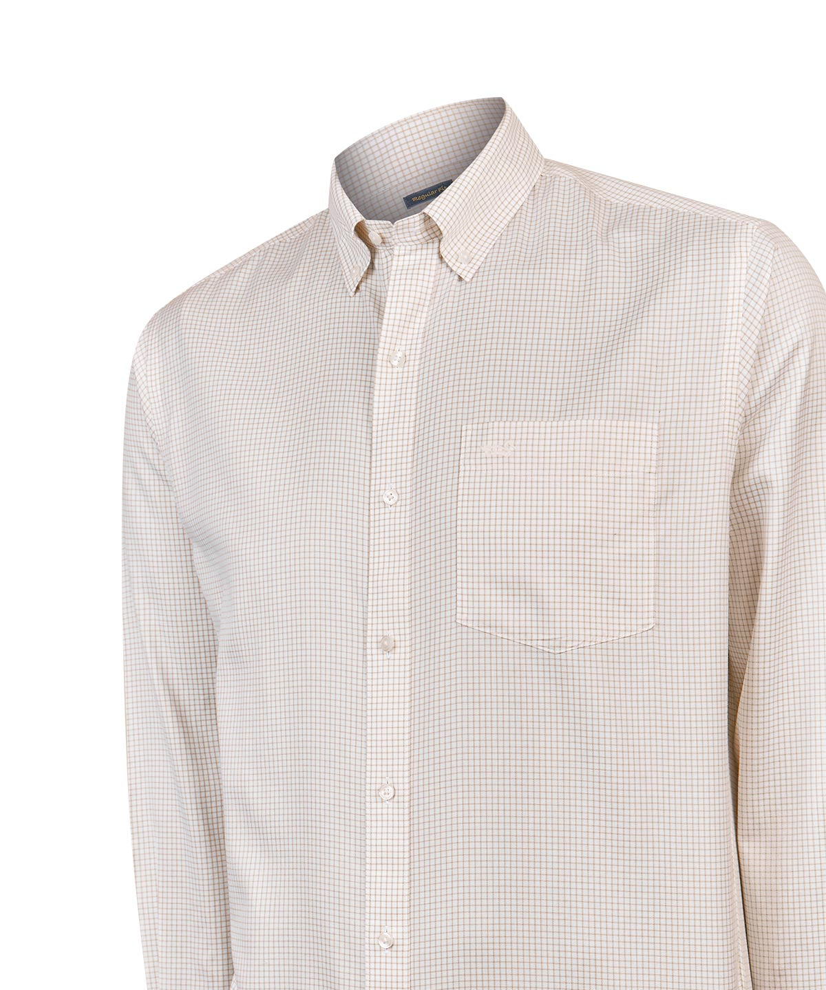 Camisa Algodón Hombre WF PB Azul Rockford